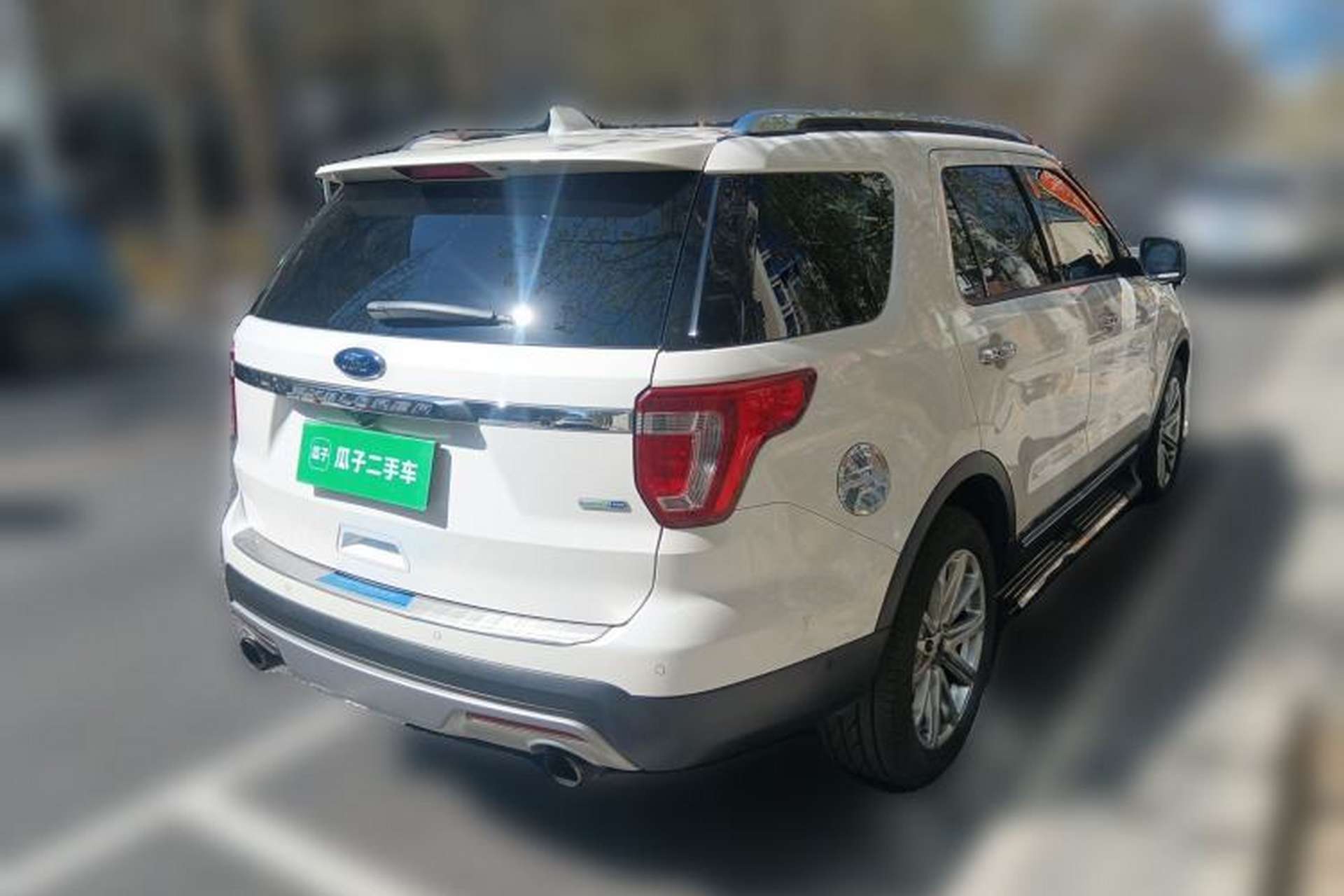 Used Ford Explorer 2017 2.3T Elite Edition Rear Right 45 Deg