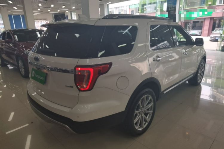 Used Ford Explorer 2017 2.3T Elite Edition Rear Right 45 Deg