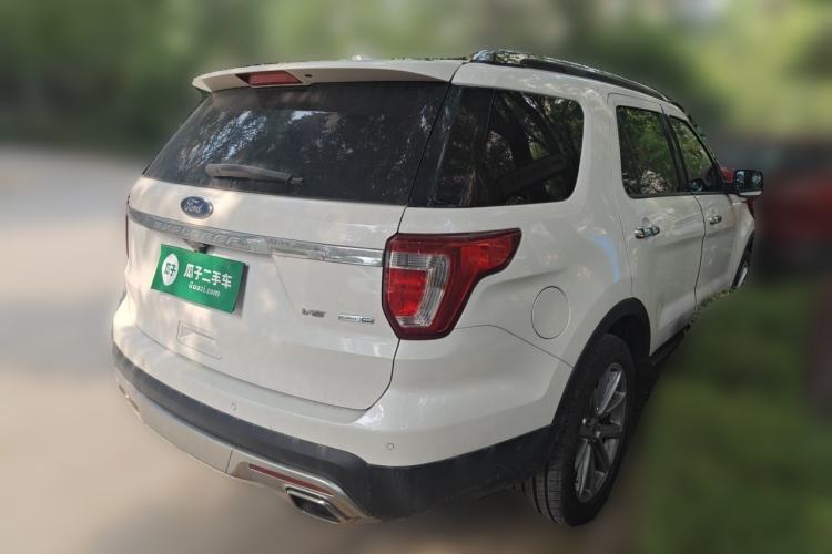 Used Ford Explorer 2017 3.5T Elite Edition Rear Right 45 Deg