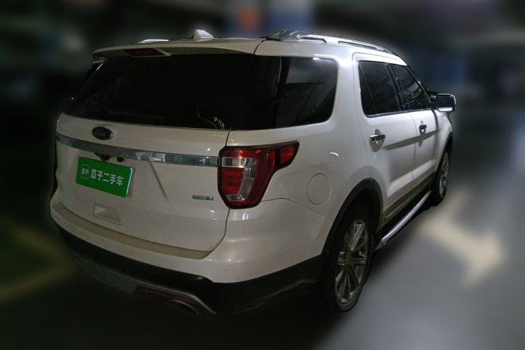 Used Ford Explorer 2017 2.3T Elite Edition Rear Right 45 Deg