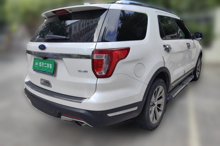 Used Ford Explorer 2017 2.3T Elite Edition Rear Right 45 Deg
