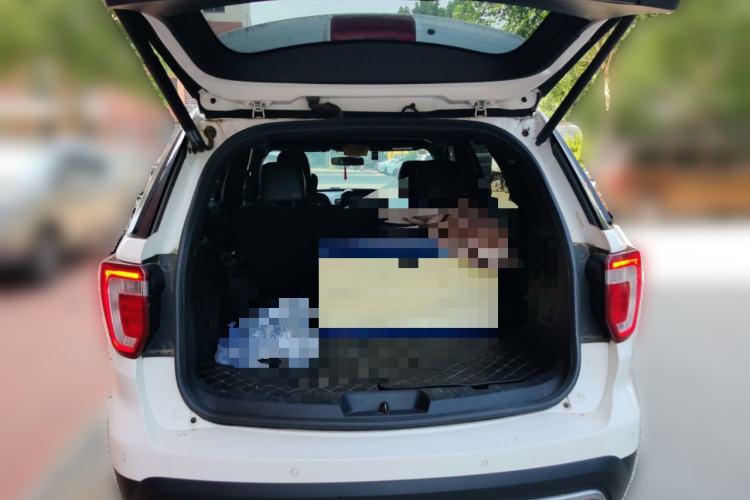 Used Ford Explorer 2017 2.3T Elite Edition Trunk