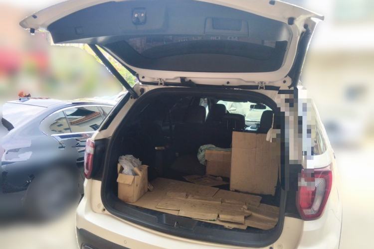 Used Ford Explorer 2017 3.5T Sport Edition Trunk
