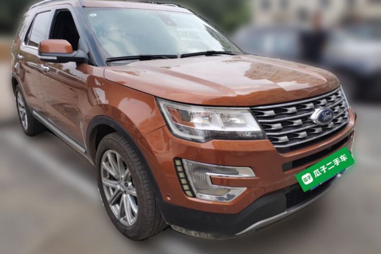 Used Ford Explorer 2017 2.3T Elite Edition Front Right 45 Deg