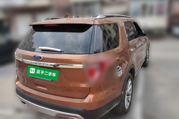Used Ford Explorer 2017 2.3T Elite Edition Rear Right 45 Deg