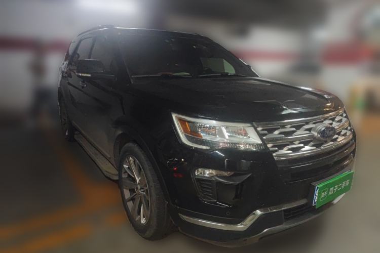 Used Ford Explorer 2018 3.5T Elite Edition Front Right 45 Deg