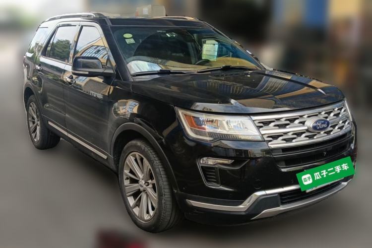 Used Ford Explorer 2018 2.3T Elite Edition Front Right 45 Deg