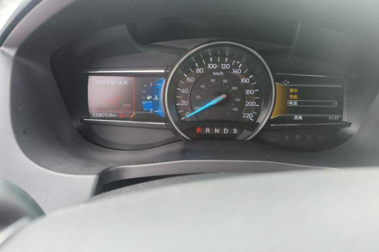 Used Ford Explorer 2018 2.3T Elite Edition Odometer Close Up