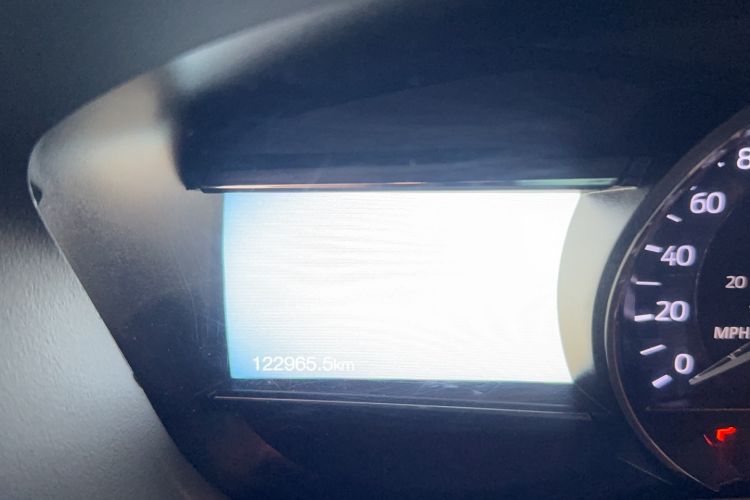 Used Ford Explorer 2018 2.3T Fashion Edition Odometer Close Up