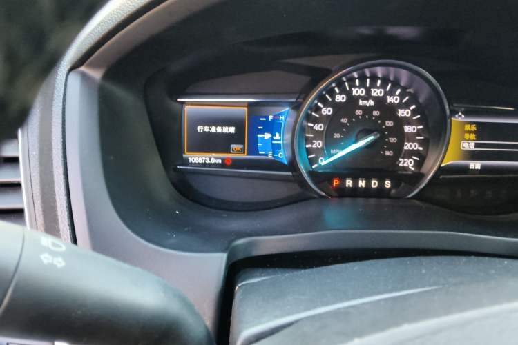Used Ford Explorer 2018 2.3T Elite Edition Odometer Close Up