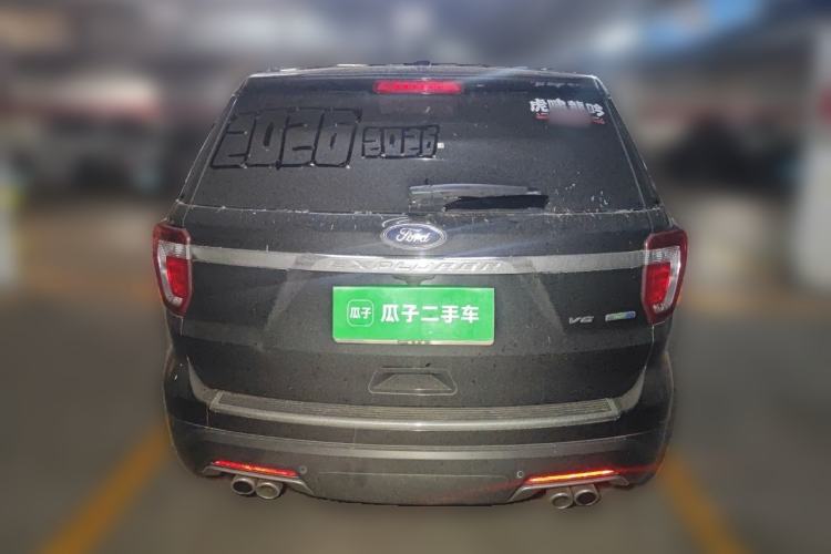 Used Ford Explorer 2018 3.5T Elite Edition Rear