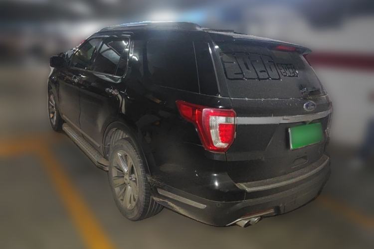 Used Ford Explorer 2018 3.5T Elite Edition Rear Left 45 Deg