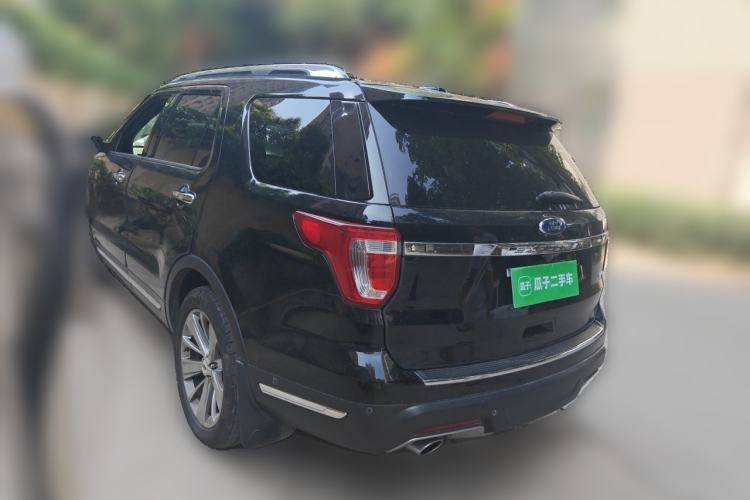 Used Ford Explorer 2018 2.3T Elite Edition Rear Left 45 Deg