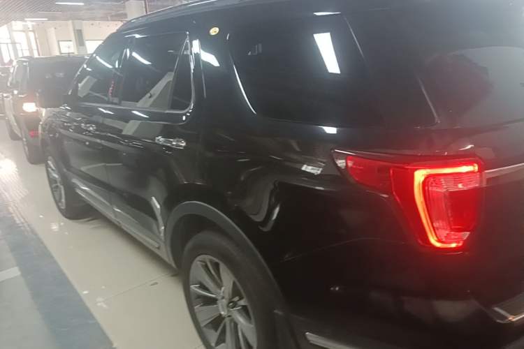 Used Ford Explorer 2018 2.3T Elite Edition Rear Left 45 Deg