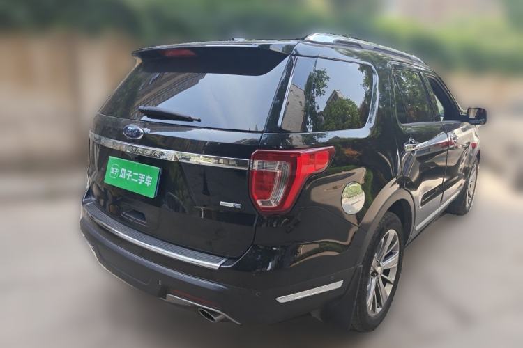 Used Ford Explorer 2018 2.3T Elite Edition Rear Right 45 Deg