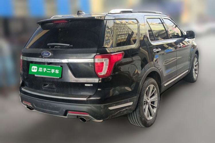 Used Ford Explorer 2018 2.3T Elite Edition Rear Right 45 Deg