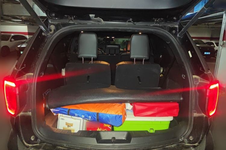 Used Ford Explorer 2018 3.5T Elite Edition Trunk