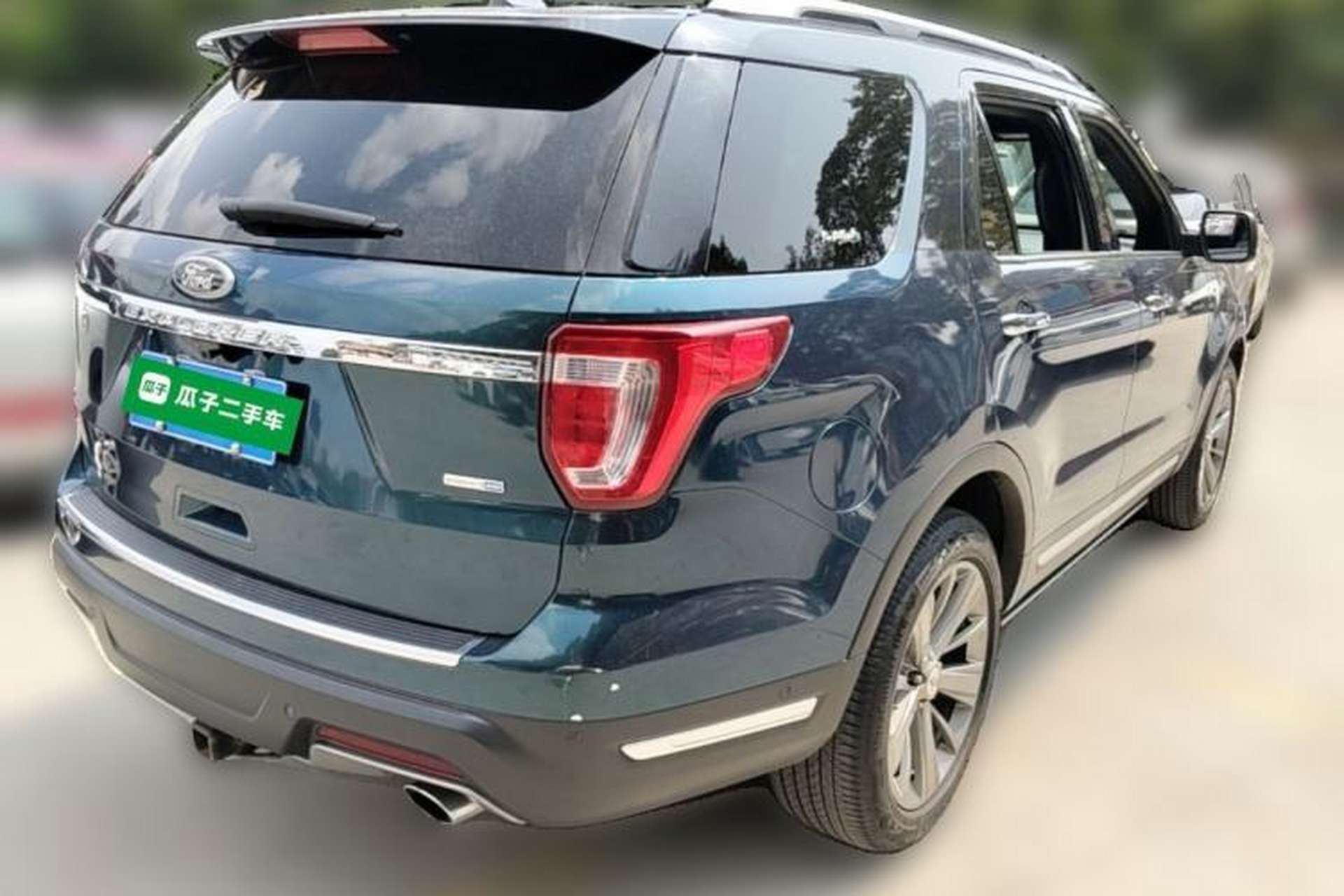 Used Ford Explorer 2018 2.3T Elite Edition Rear Right 45 Deg