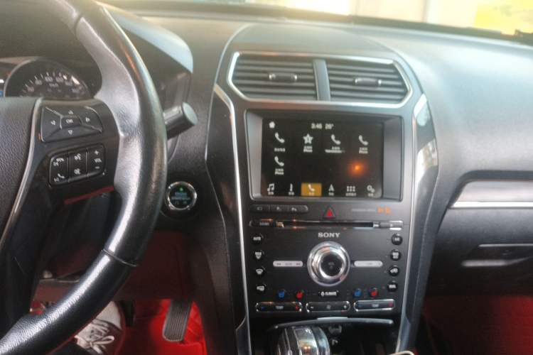 Used Ford Explorer 2018 2.3T Elite Edition Audio And AC Panel