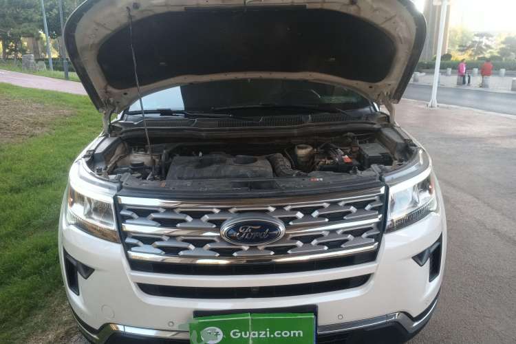 Used Ford Explorer 2018 2.3T Elite Edition Engine Bay