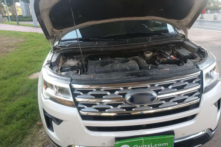 Used Ford Explorer 2018 2.3T Elite Edition Engine Bay Right
