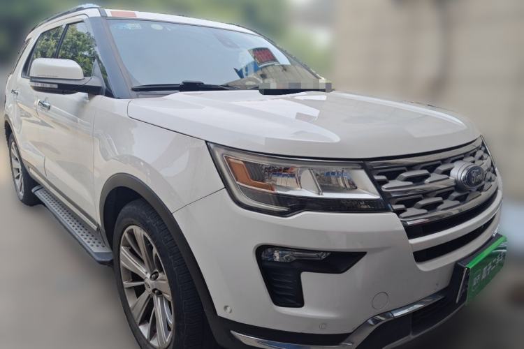 Used Ford Explorer 2018 2.3T Elite Edition Front Right 45 Deg