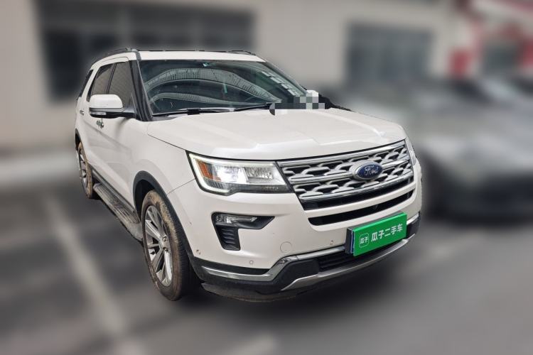 Used Ford Explorer 2018 2.3T Elite Edition Front Right 45 Deg