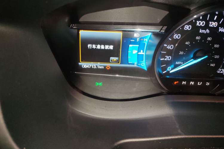 Used Ford Explorer 2018 2.3T Elite Edition Odometer Close Up
