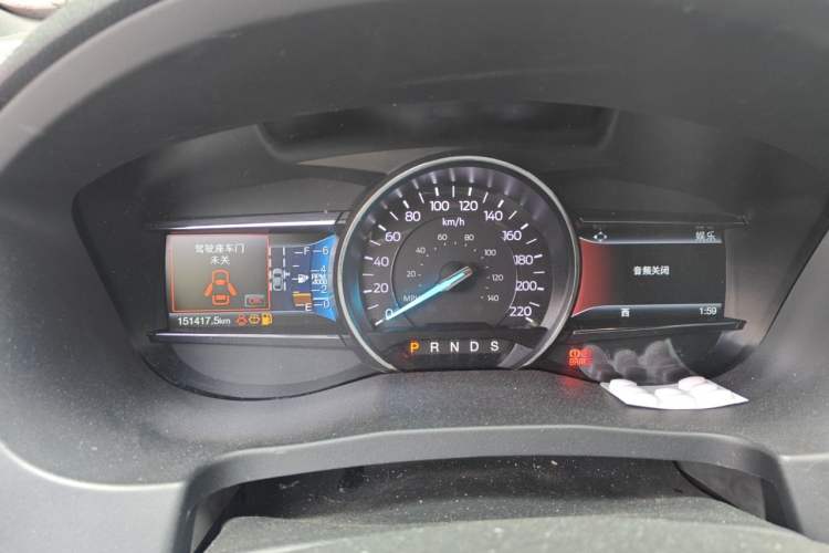 Used Ford Explorer 2018 2.3T Elite Edition Odometer Close Up