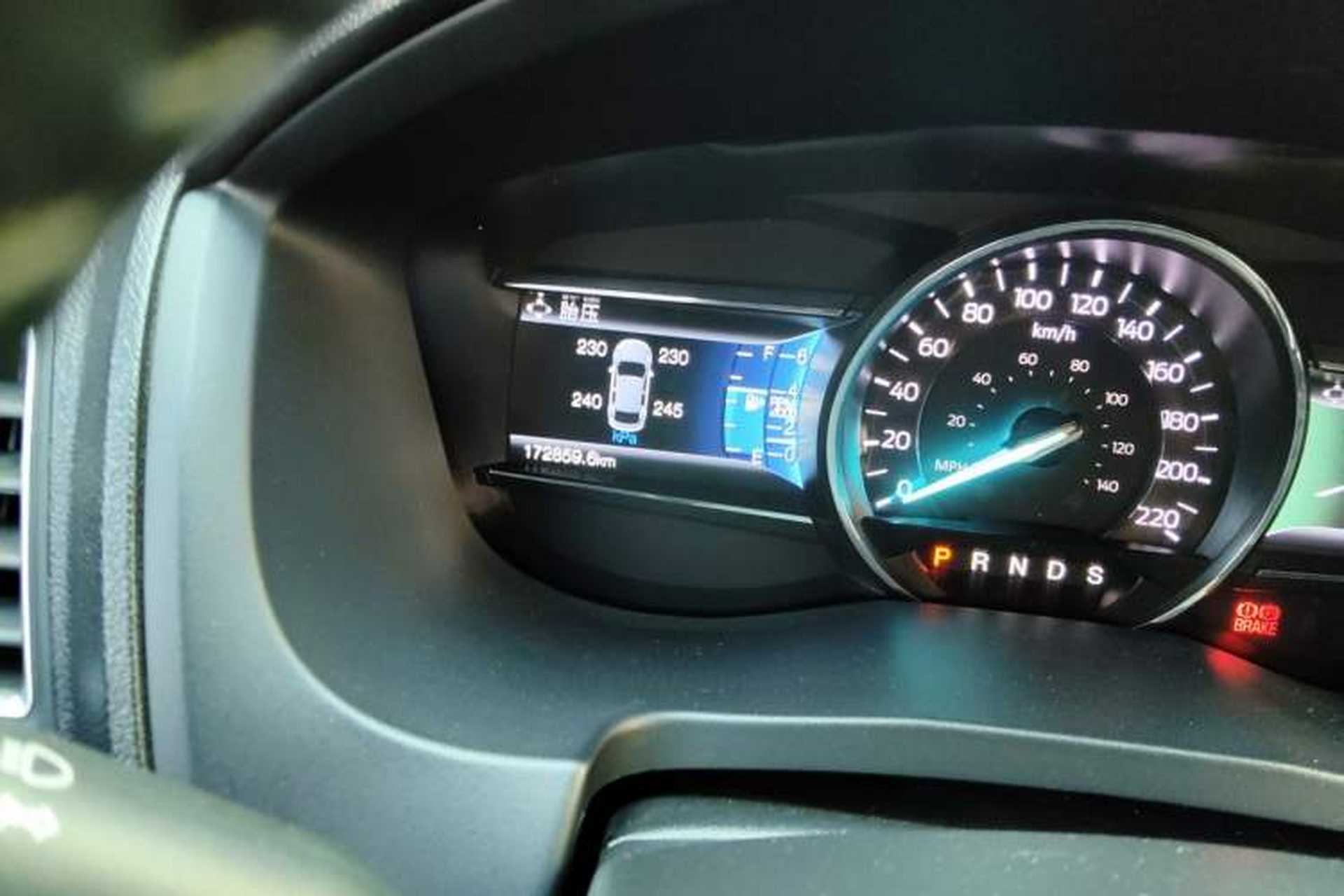 Used Ford Explorer 2018 3.5T Elite Edition Odometer Close Up
