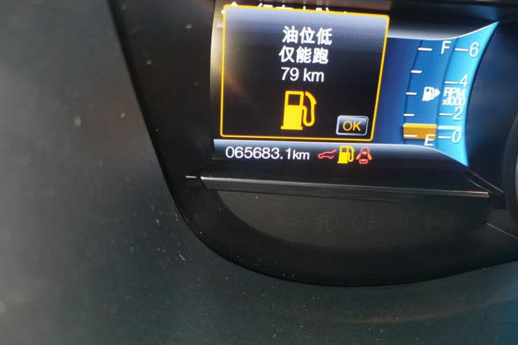 Used Ford Explorer 2018 2.3T Fashion Edition Odometer Close Up
