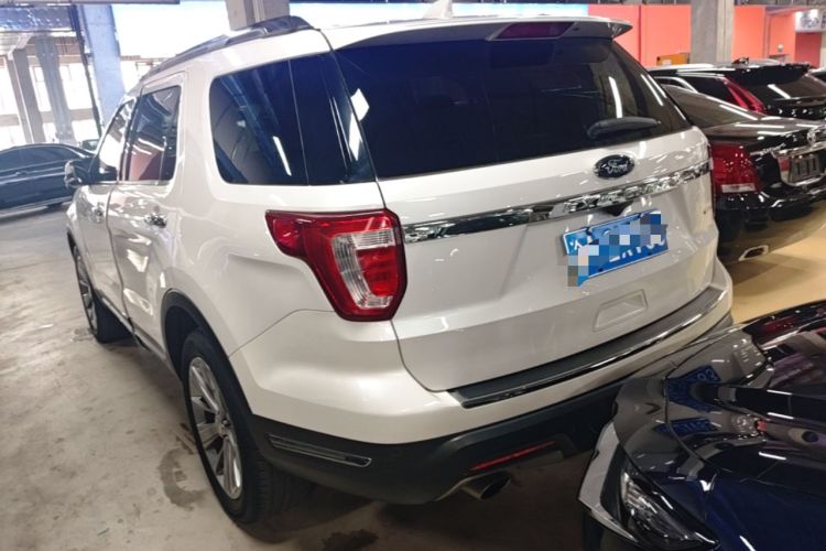 Used Ford Explorer 2018 2.3T Elite Edition Rear Left 45 Deg