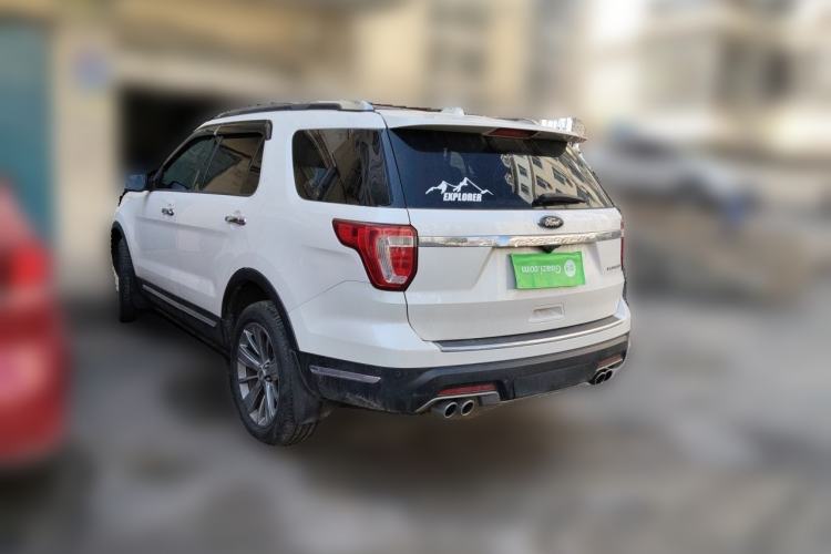 Used Ford Explorer 2018 3.5T Elite Edition Rear Left 45 Deg