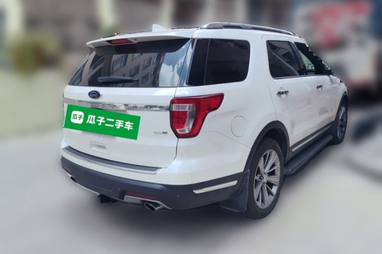 Used Ford Explorer 2018 2.3T Elite Edition Rear Right 45 Deg