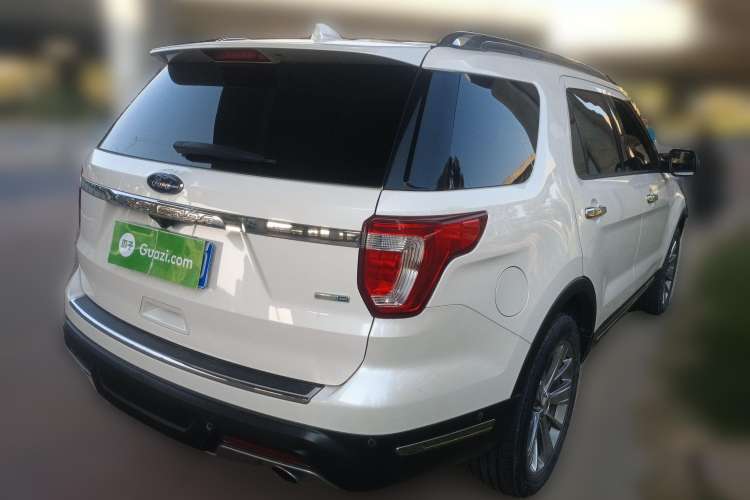 Used Ford Explorer 2018 2.3T Elite Edition Rear Right 45 Deg