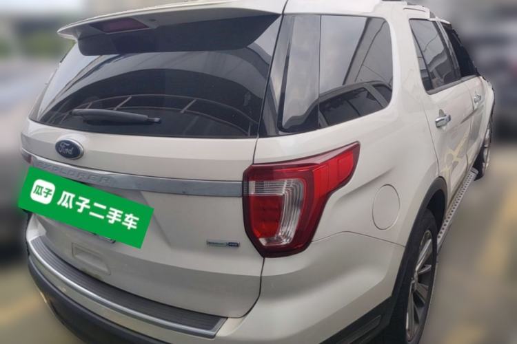 Used Ford Explorer 2018 2.3T Elite Edition Rear Right 45 Deg