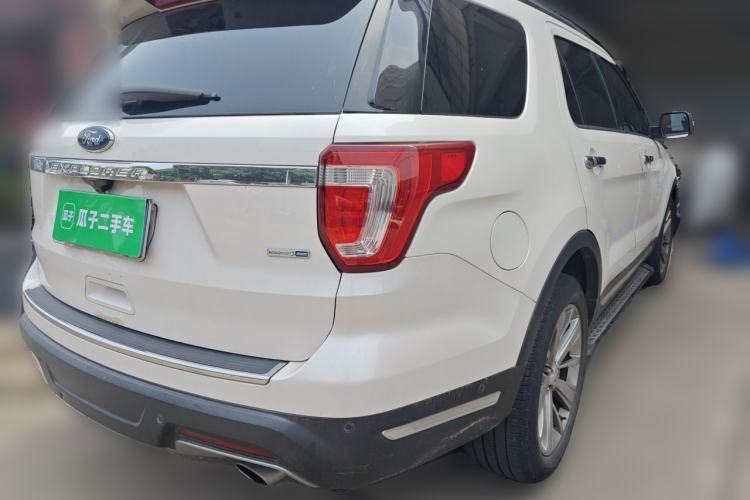 Used Ford Explorer 2018 2.3T Elite Edition Rear Right 45 Deg
