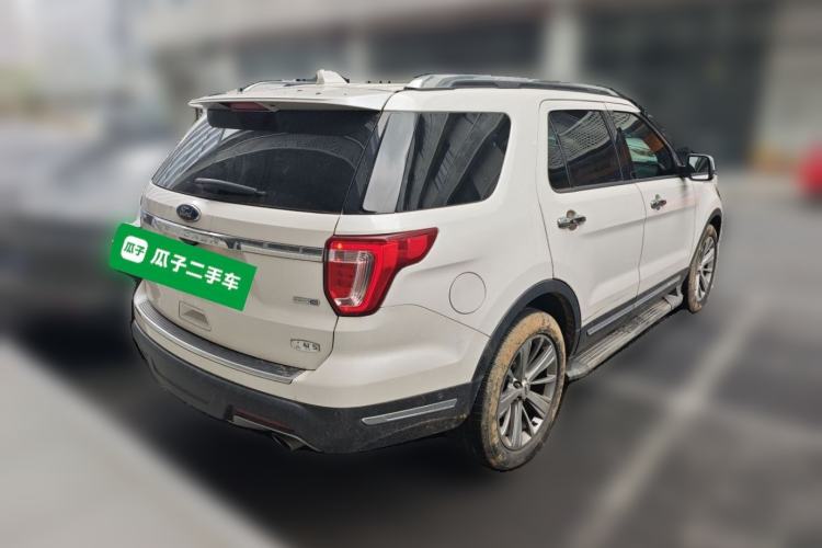 Used Ford Explorer 2018 2.3T Elite Edition Rear Right 45 Deg