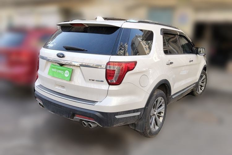 Used Ford Explorer 2018 3.5T Elite Edition Rear Right 45 Deg