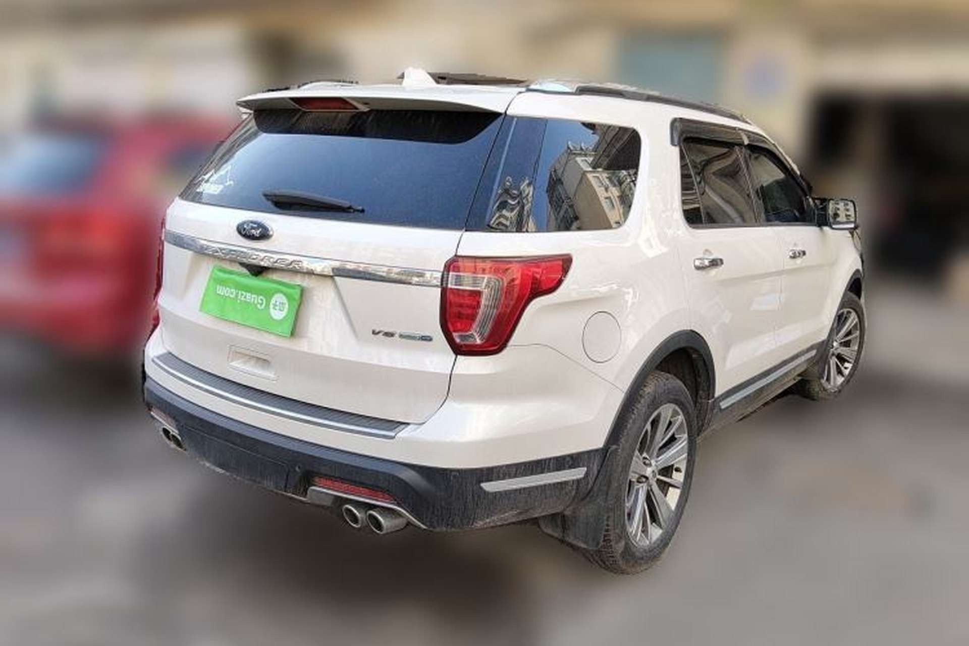Used Ford Explorer 2018 3.5T Elite Edition Rear Right 45 Deg