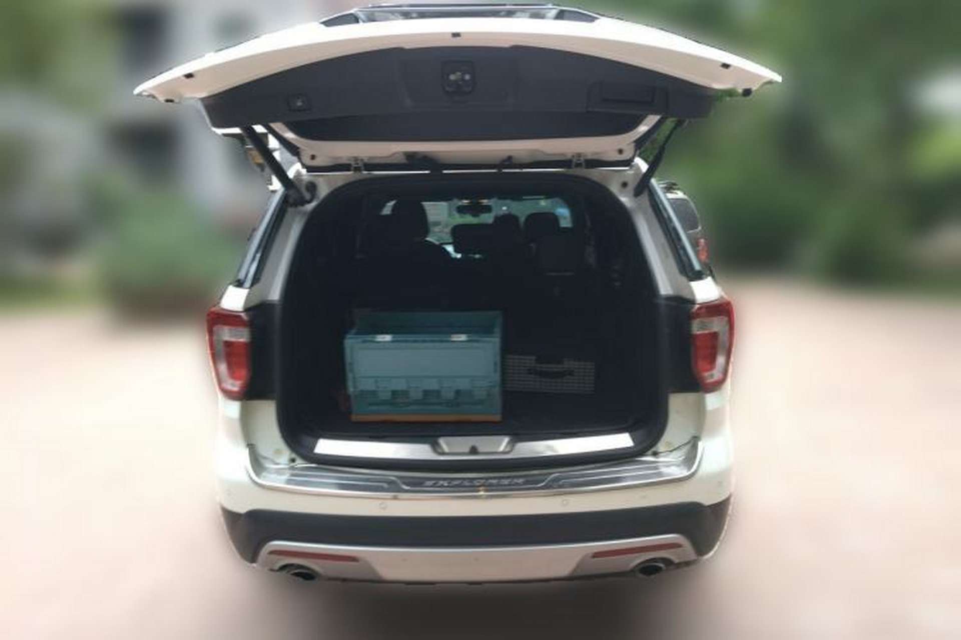 Used Ford Explorer 2018 2.3T Elite Edition Trunk