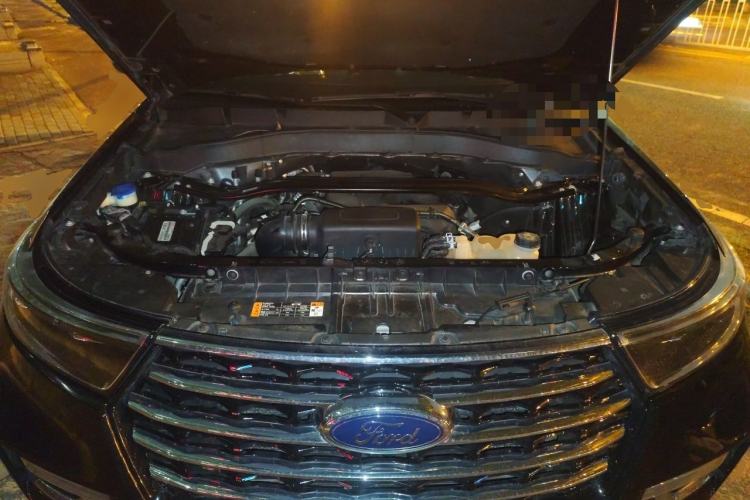 Used Ford Explorer 2020 EcoBoost 285 Four-Wheel Drive Trend Edition 6 Seats Engine Bay