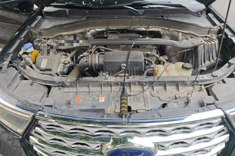 Used Ford Explorer 2020 EcoBoost 285 4x4 Titanium Edition 6 Seats Engine Bay