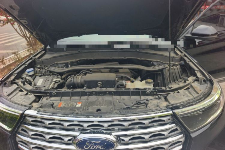 Used Ford Explorer 2020 EcoBoost 285 4x4 Titanium Edition 6 Seats Engine Bay