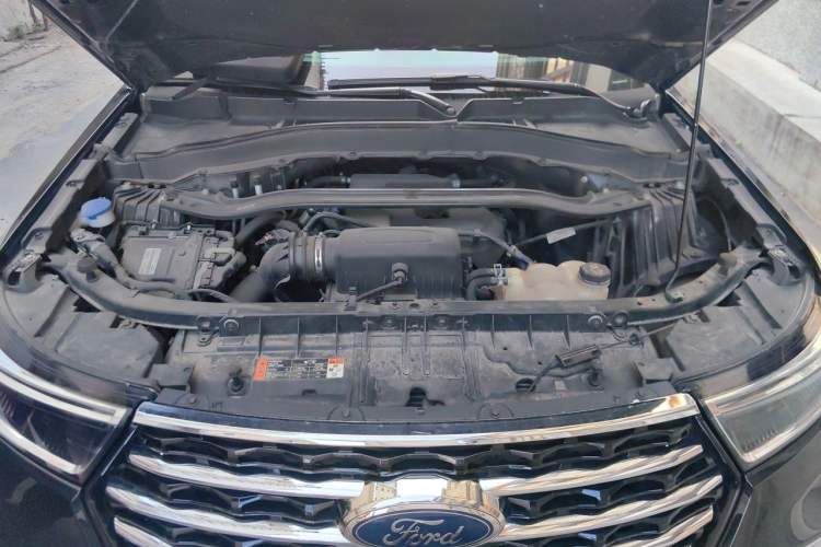 Used Ford Explorer 2020 EcoBoost 285 Four-Wheel Drive Trend Edition 6 Seats Engine Bay
