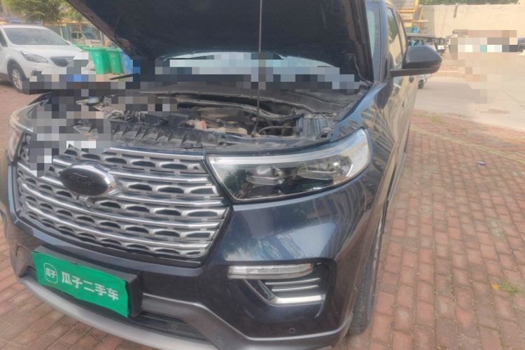 Used Ford Explorer 2020 EcoBoost 285 4x4 Titanium Edition 7-Seater Engine Bay Left