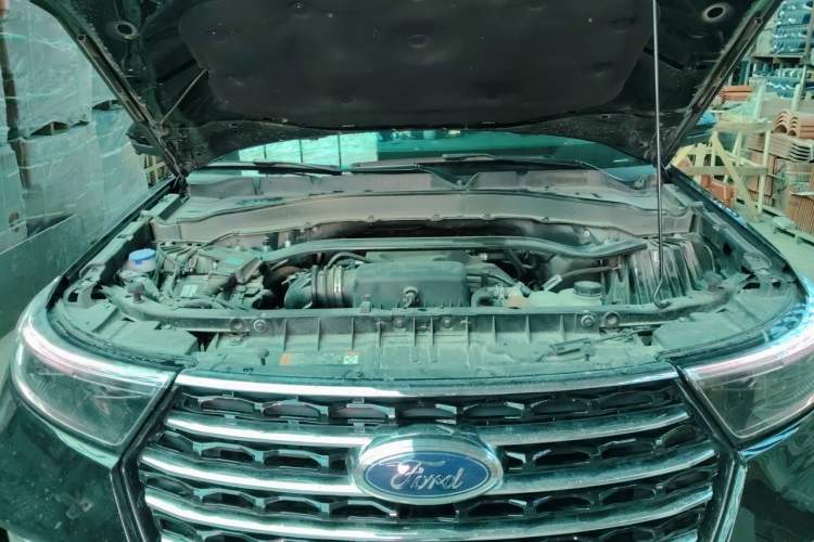 Used Ford Explorer 2020 EcoBoost 285 Four-Wheel Drive Trend Edition 6 Seats Engine Bay