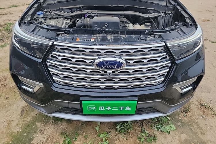 Used Ford Explorer 2020 EcoBoost 285 4x4 Titanium Edition 6 Seats Engine Bay