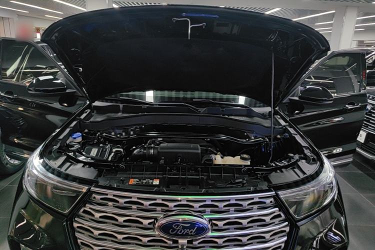 Used Ford Explorer 2020 EcoBoost 285 4x4 Titanium Edition 6 Seats Engine Bay
