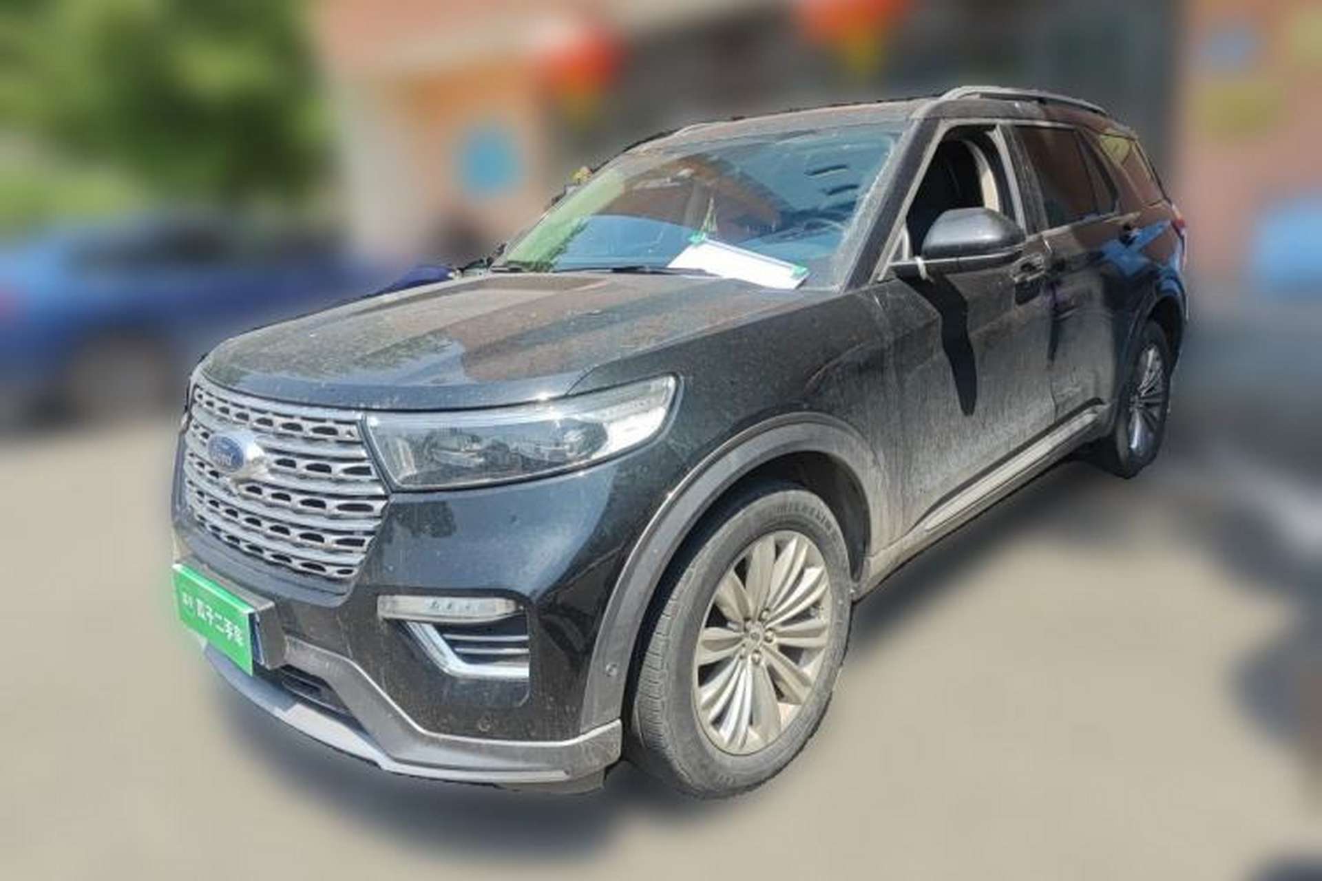 Used Ford Explorer 2020 EcoBoost 285 4x4 Titanium Edition 7-Seater Front Left 45 Deg